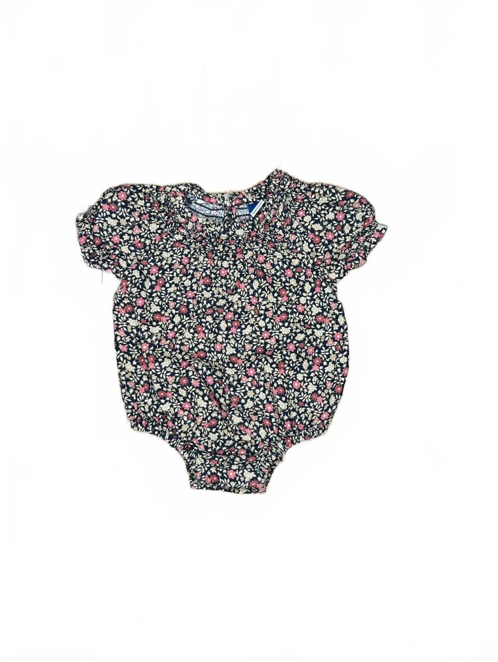 Old Navy 0-3M Floral Baby Romper Onesie